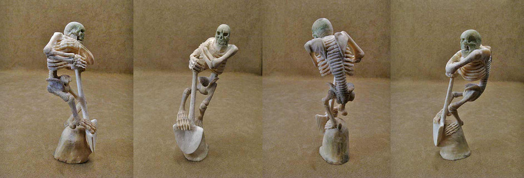 Antler Skeleton by Esteban Najera  - Zuni Fetish - Zuni Fetish Sunshine Studio