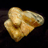 Picasso Marble Alligator Double Hatchling by Derrick Kaamasee  - Zuni Fetish