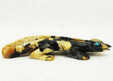 Leopard Marble Lizard by Lance Cheama  - Zuni Fetish