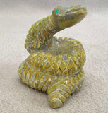 Serpentine Rattlesnake by Jimmy Yawakia  - Zuni Fetish