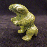 Serpentine Frog by Avery Calavaza  - Zuni Fetish
