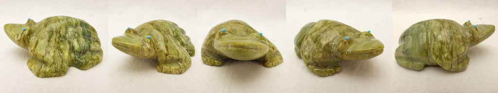Serpentine Frog by Mike Tucson  - Zuni Fetish - Zuni Fetish Sunshine Studio