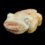 Alabaster Frog by Michael Laweka