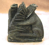 Serpentine Lizards by Calvin Weeka, Jr.  - Zuni Fetish