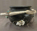 Pottery Kolowisi / Fetish Pot by Robert Michael Weahkee And Lena Boone  - Zuni Fetish